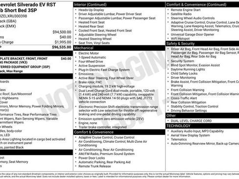 Used 2024 Chevrolet Silverado EV RST image 45