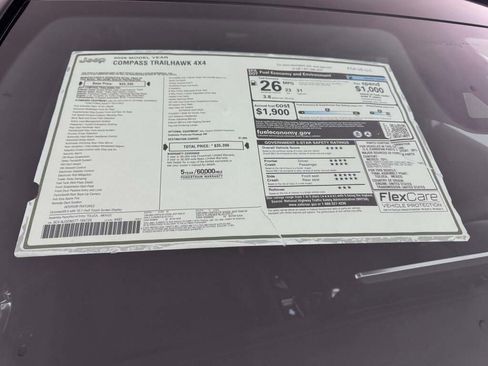 New 2026 Jeep Compass Trailhawk image 20