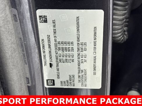 Used 2022 Chevrolet Tahoe RST w/ Sport Performance Package image 30