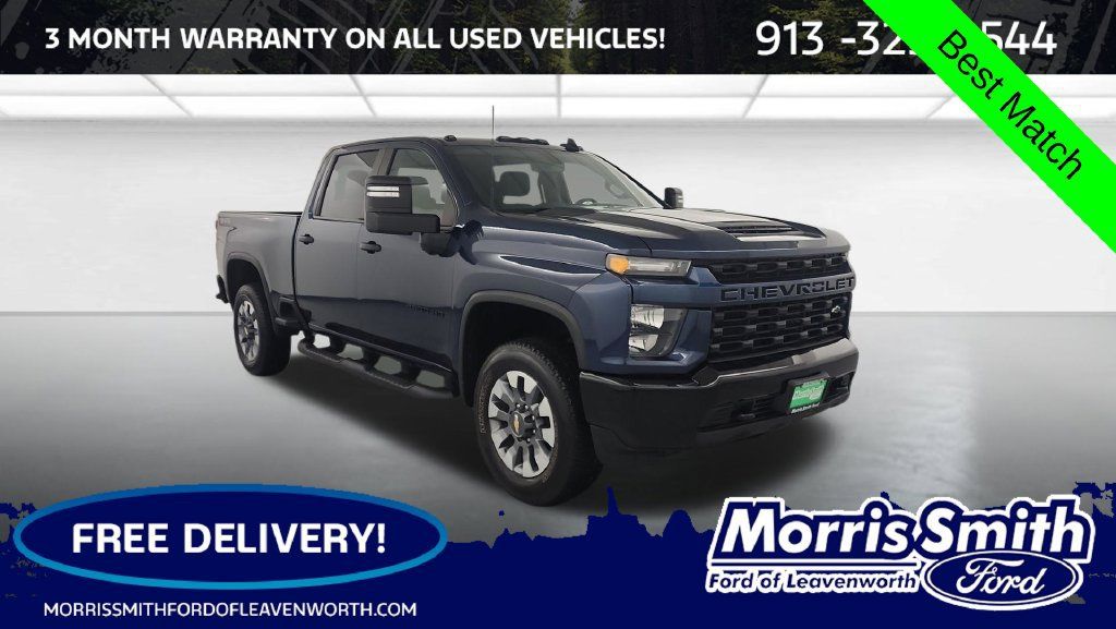 Used 2022 Chevrolet Silverado 2500 Custom w/ Custom Value Package AWD/4WD image 1