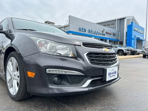 Used 2015 Chevrolet Cruze LTZ w/ Sun, Sound and Sport Package FWD image 4