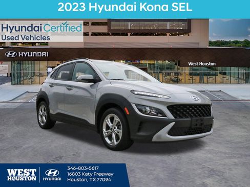 Certified 2023 Hyundai Kona SEL w/ Cargo Package AWD/4WD image 1