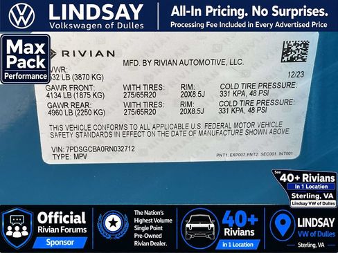 Used 2024 Rivian R1S Adventure AWD/4WD image 29