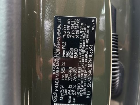 Used 2024 Hyundai Santa Fe Limited image 21