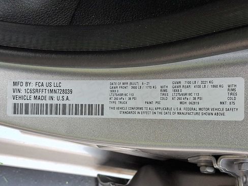 Used 2021 RAM 1500 Big Horn AWD/4WD image 28