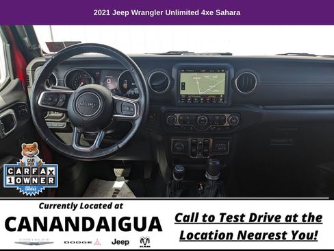 Used 2021 Jeep Wrangler Unlimited Sahara w/ Cold Weather Group AWD/4WD image 18