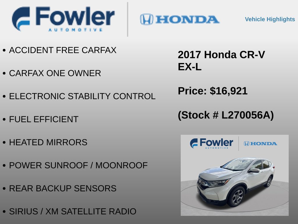 Used 2017 Honda CR-V EX-L image 12