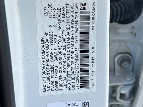 Used 2023 Honda Civic EX image 56