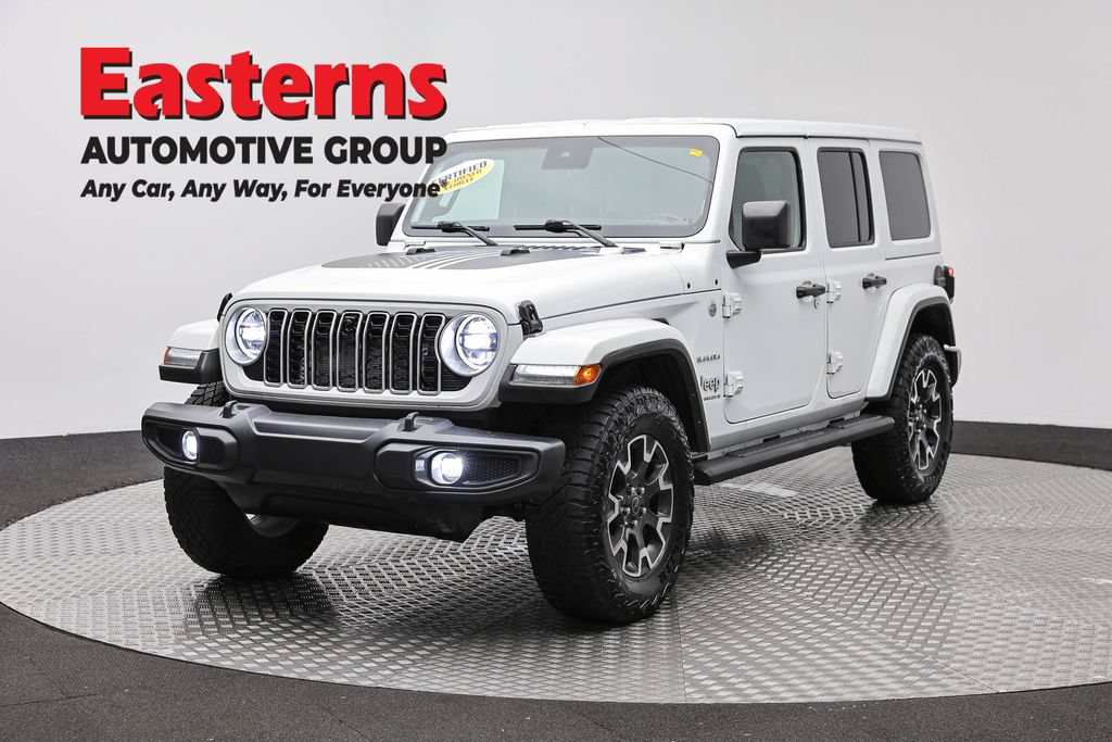 Used 2024 Jeep Wrangler Unlimited Sahara w/ Dual Top Group AWD/4WD image 1