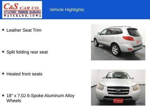 Used 2007 Hyundai Santa Fe Limited AWD/4WD image 12