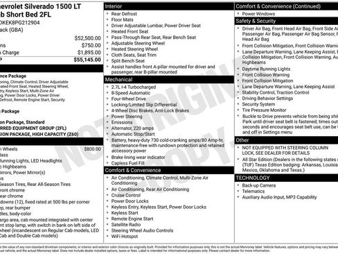 Used 2023 Chevrolet Silverado 1500 LT AWD/4WD image 2