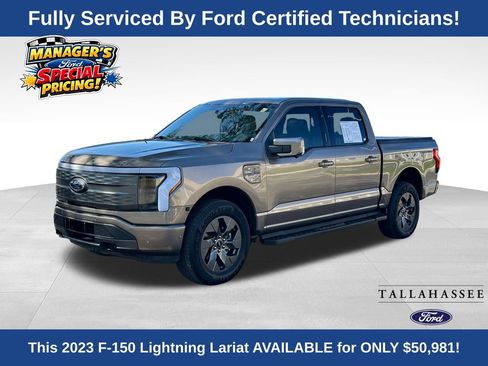 Used 2023 Ford F150 Lightning Lariat w/ Equipment Group 511A High image 1