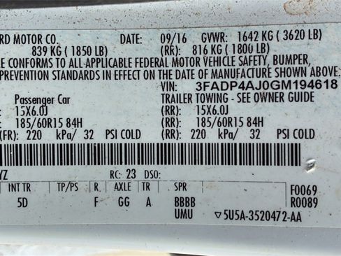 Used 2016 Ford Fiesta S image 28