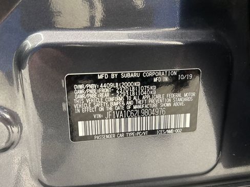 Used 2020 Subaru WRX Premium w/ Popular Package #3 (IZT) AWD/4WD image 26