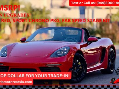 Used 2017 Porsche 718 Boxster w/ Sport Chrono Package