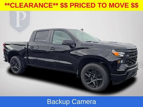 New 2026 Chevrolet Silverado 1500 Custom w/ LPO, Dark Essentials Package AWD/4WD image 2