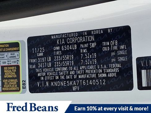 New 2026 Kia Carnival SX Prestige image 19