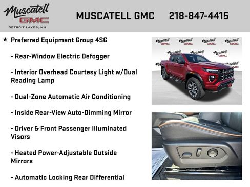 Used 2023 GMC Canyon AT4 w/ AT4 Premium Package AWD/4WD image 12