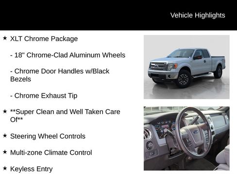 Used 2013 Ford F150 XLT w/ XLT Chrome Pkg image 16