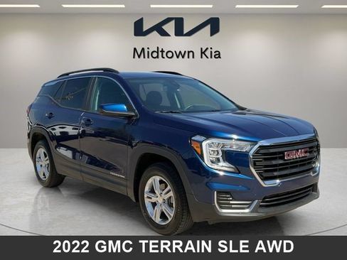 Used 2022 GMC Terrain SLE w/ Driver Convenience Package AWD/4WD image 1