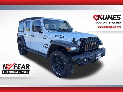 Used 2022 Jeep Wrangler Unlimited Sport image 1