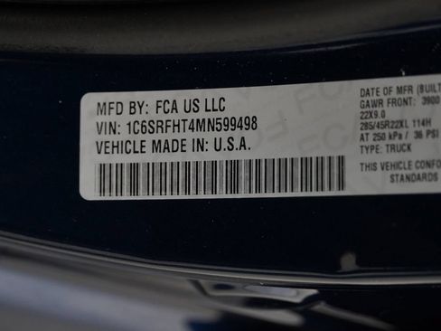 Used 2021 RAM 1500 Limited AWD/4WD image 52