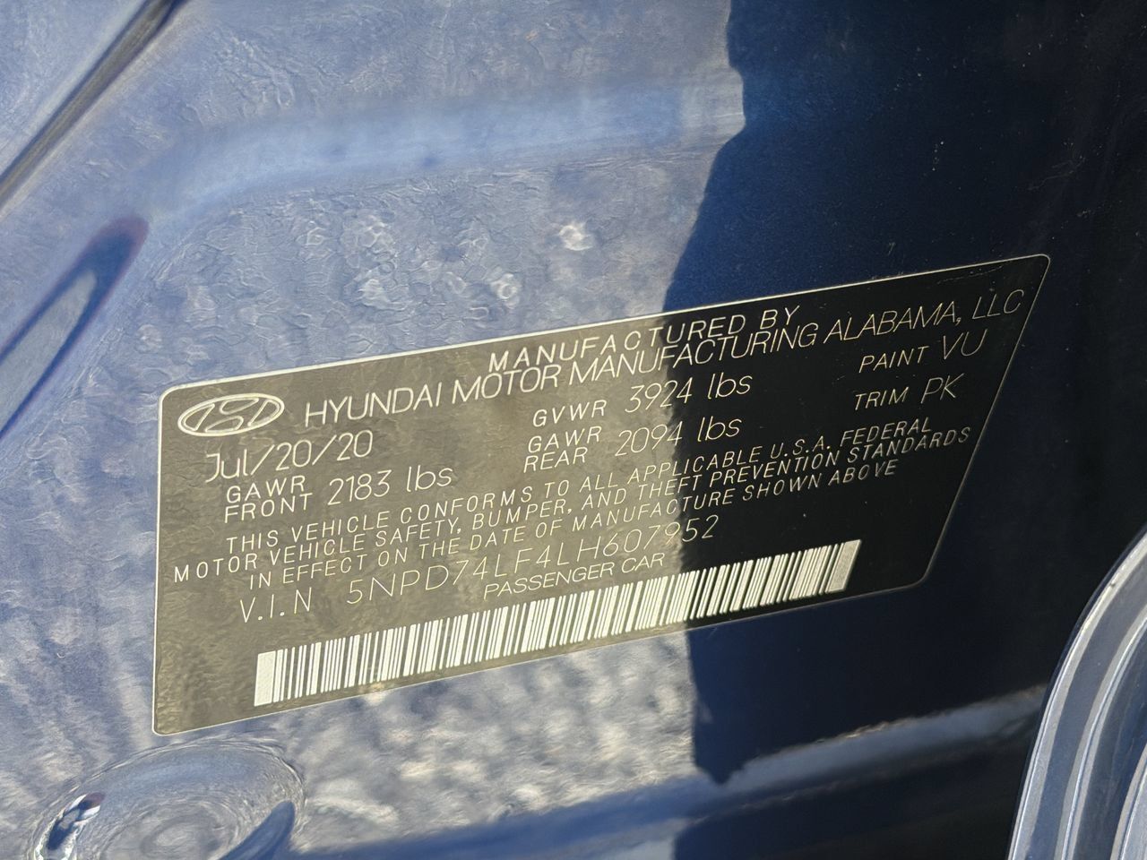 Used 2020 Hyundai Elantra SE FWD image 31