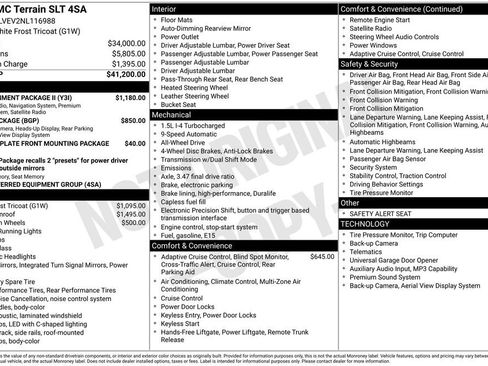 Certified 2022 GMC Terrain SLT w/ Infotainment Package II image 2