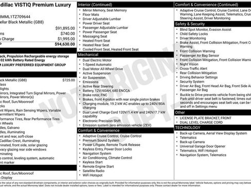 New 2026 Cadillac Vistiq Premium Luxury AWD/4WD image 44
