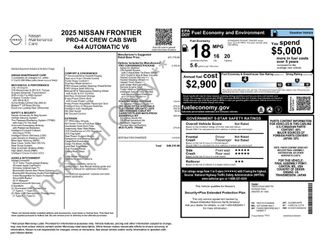New 2025 Nissan Frontier PRO-4X w/ Pro Convenience Package video 2
