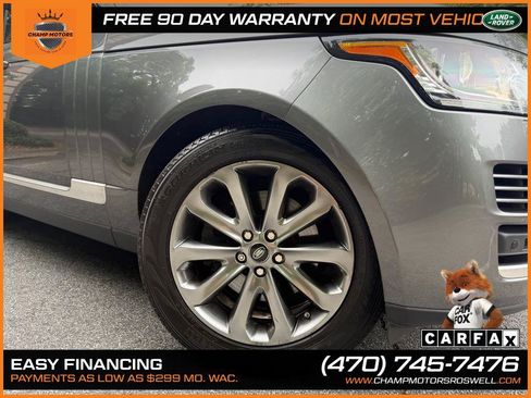 Used 2016 Land Rover Range Rover AWD/4WD image 8