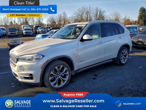 Used 2018 BMW X5 xDrive40e w/ Mocha Interior Design Package image 1