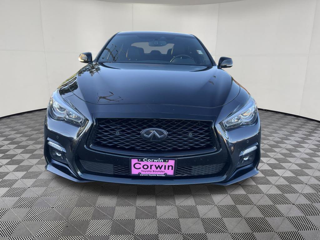 Used 2024 INFINITI Q50 Red Sport 400 w/ Black Opal Edition AWD/4WD image 2