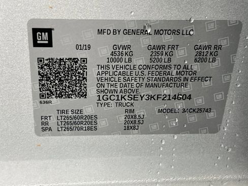 Used 2019 Chevrolet Silverado 2500 LT w/ LT Convenience Package image 23