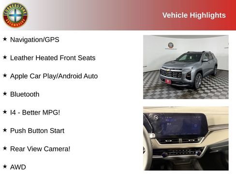 Used 2025 Chevrolet Equinox LT w/ Convenience Package II AWD/4WD image 2