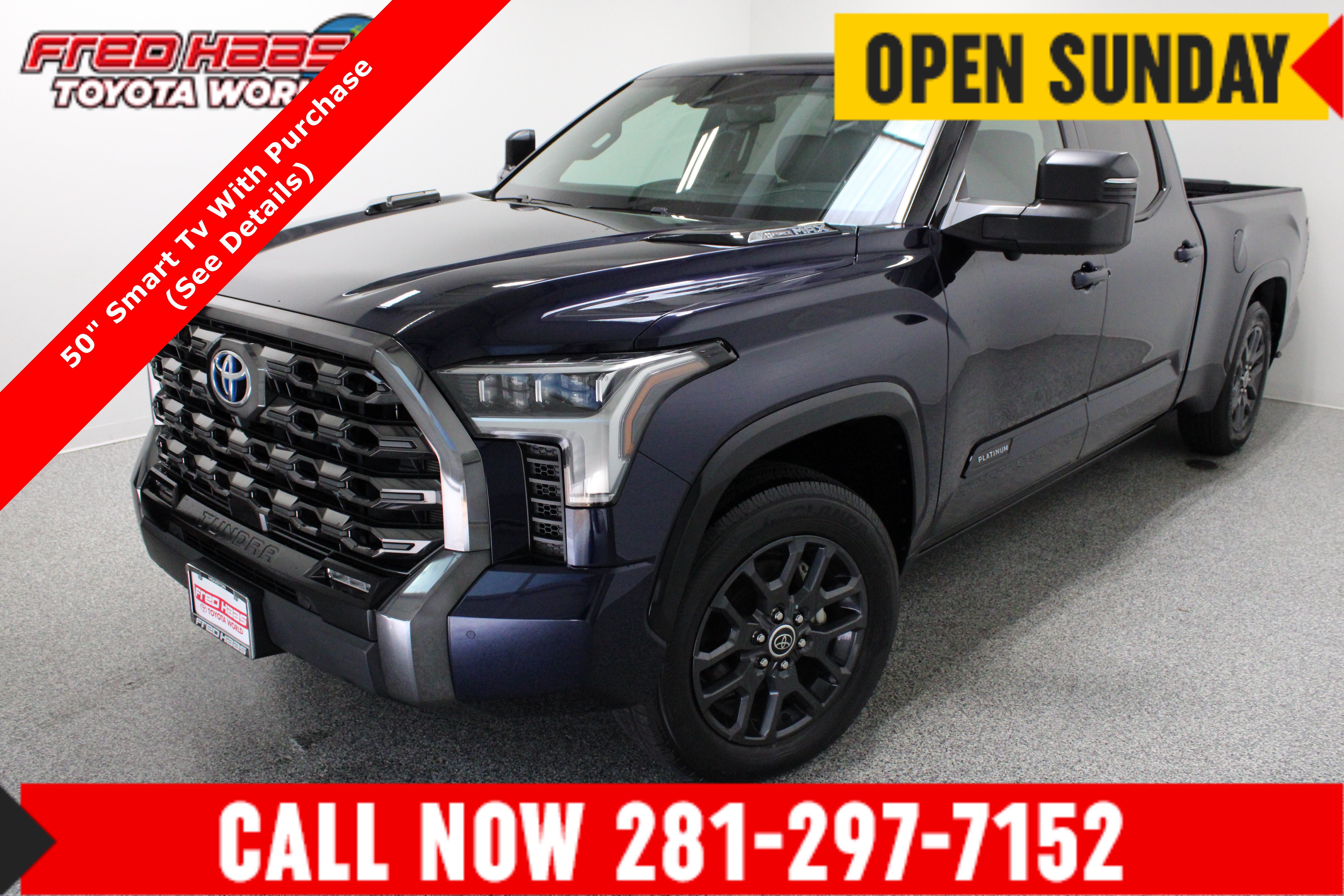 Used 2023 Toyota Tundra Platinum w/ Advanced Package AWD/4WD image 1
