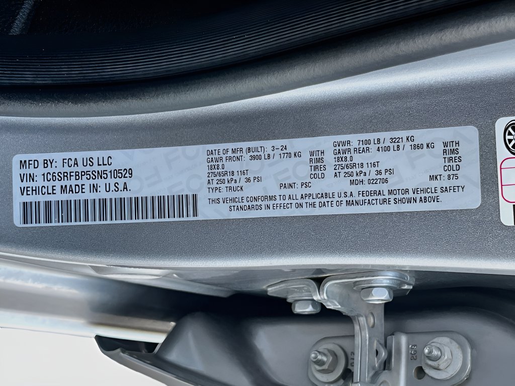 Used 2025 RAM 1500 Big Horn AWD/4WD image 30