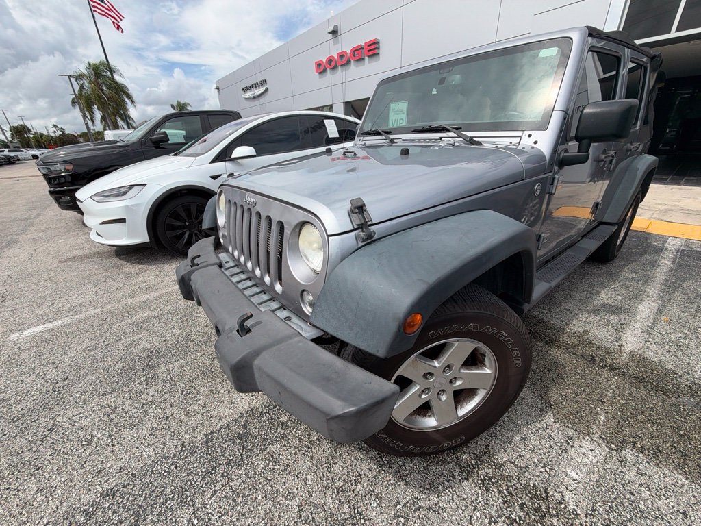 Used 2014 Jeep Wrangler Unlimited Sport w/ Quick Order Package 24S AWD/4WD image 16