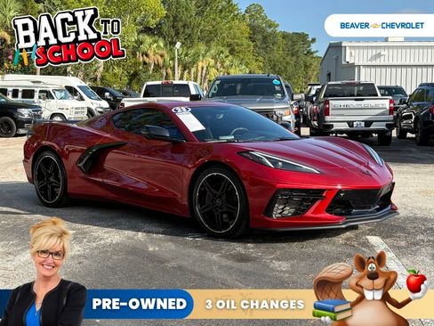 Used 2023 Chevrolet Corvette Stingray Premium Cpe w/ Z51 Performance Package RWD image 9