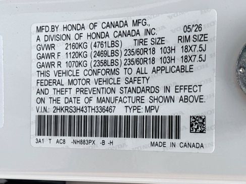 Certified 2026 Honda CR-V EX image 36