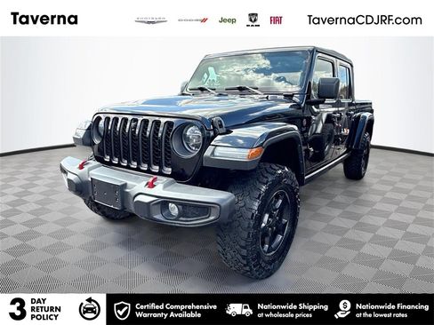 Used 2022 Jeep Gladiator Rubicon w/ LED Lighting Group image 1