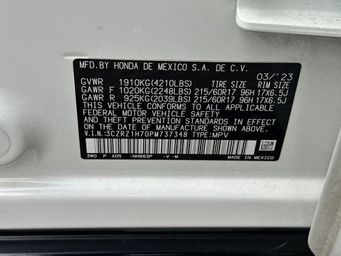 Used 2023 Honda HR-V EX-L image 40