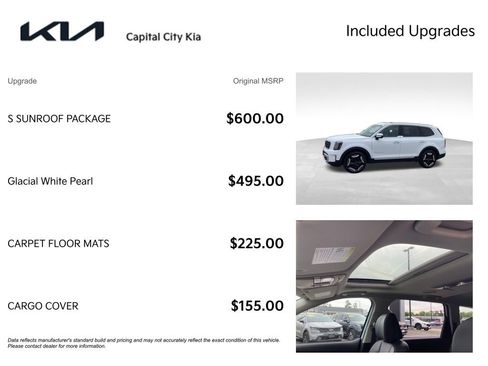 Certified 2024 Kia Telluride S w/ S Sunroof Package AWD/4WD image 4