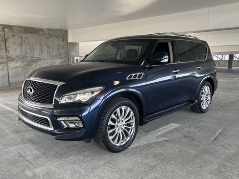 Used 2017 INFINITI QX80 4WD w/ Driver Assistance Package image 8
