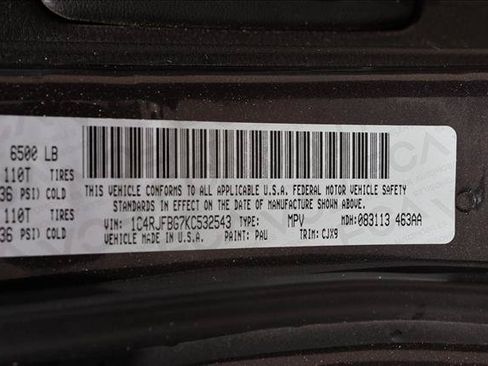 Used 2019 Jeep Grand Cherokee Limited AWD/4WD image 15