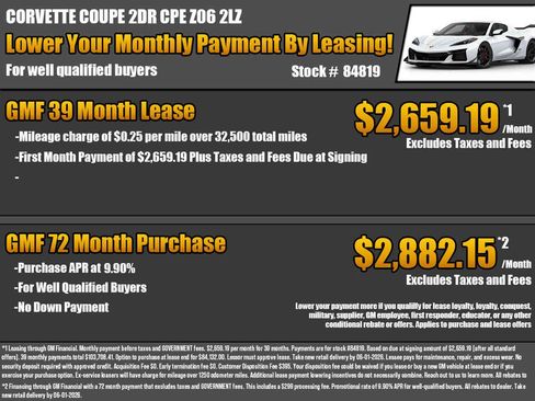 New 2026 Chevrolet Corvette Z06 RWD image 2