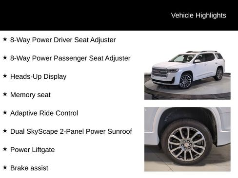 Used 2023 GMC Acadia Denali w/ Denali Ultimate Package image 25