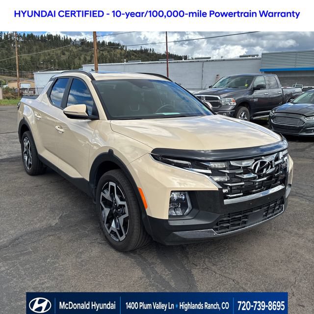 Certified 2022 Hyundai Santa Cruz Limited AWD/4WD image 1