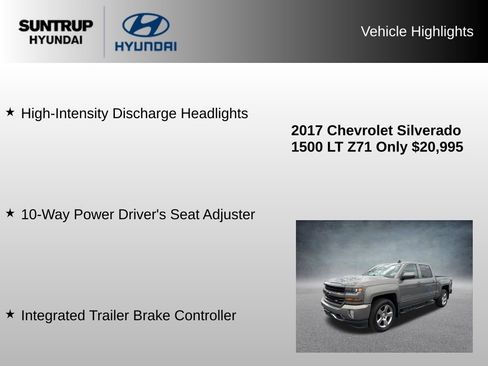 Used 2017 Chevrolet Silverado 1500 LT w/ All Star Edition AWD/4WD image 24