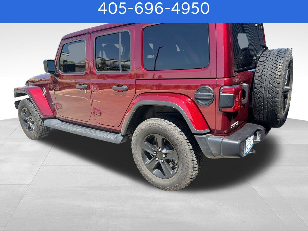 Used 2022 Jeep Wrangler Unlimited Sahara AWD/4WD image 3